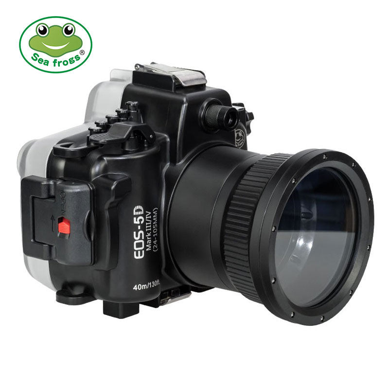 海蛙Canon相机防水壳佳能5D3/5D4单反深潜水下潜水罩专业拍照摄影