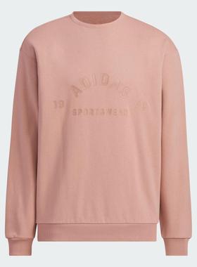 阿迪达斯2025春季新款男款运动休闲圆领卫衣JL6065 JL6063 JL6064