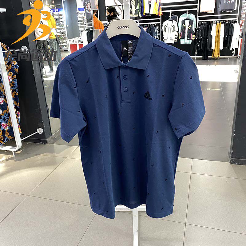 阿迪达斯polo衫短袖男2021夏透气运动服上衣gp0996 gp0998 gp0994
