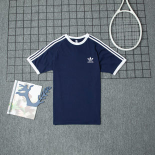 T恤IA4850 运动服休闲透气短袖 2023新款 Adidas阿迪达斯三叶草男装