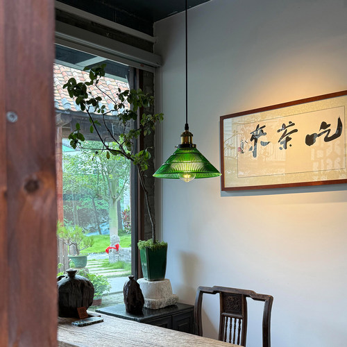 复古简约吧台玄关餐厅吊灯