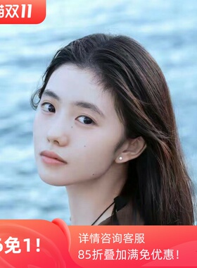 回馈款 超闪！刘浩存同款耳钉 莫桑石小钻钻耳钉s925银*礼物