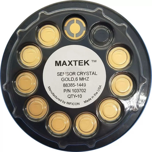 美国MAXTEK镀金6MHz石英晶振片