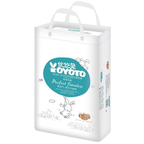 优悠兔优享纯柔婴儿纸尿裤宝宝尿不湿NB、S,M,L,XL,XXL