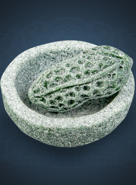 逗兽记青砂石摆件国潮桌面茶宠