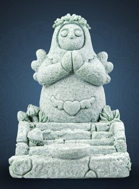 逗兽记青砂石摆件国潮桌面茶宠