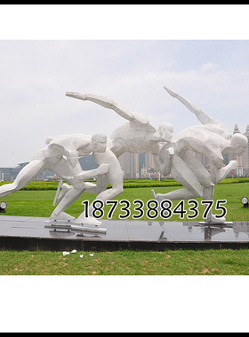 不锈钢项目人物校园主题雕塑