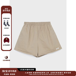 MWDFWWSP0949X IMMI24AW秋冬现货斜纹棉布松紧腰宽松短裤 现货
