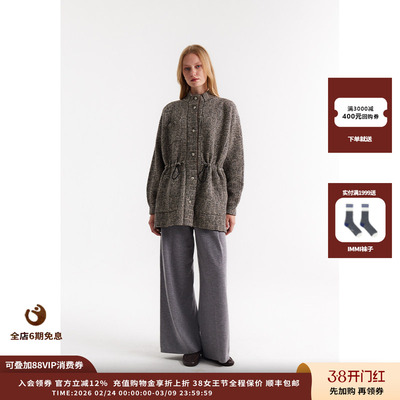 25AW复古格纹立领夹克JULY