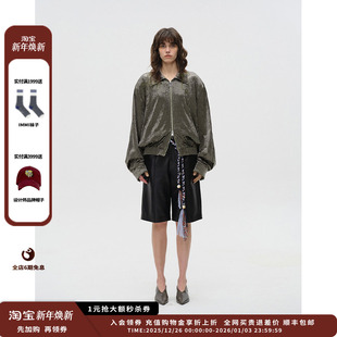 25PF皮中裤 设计师品牌ASYUS JULY 现货