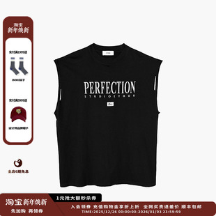 现货 PERFECTION 设计师品牌 25AW 印花背心 ETHOR