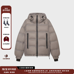 羽绒服MWEFWFJK1336X 设计师品牌IMMI25AW压胶连帽短款 现货