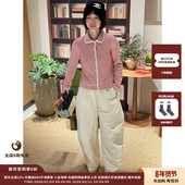 现货 设计师品牌Crush Collection 26PS 条纹手勾边开衫