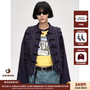 【现货】设计师品牌 Short Sentence 26SS 盘扣长袖衬衫