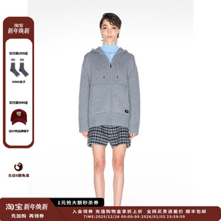 MWDFWWSP0330X IMMI24AW秋冬格子双面呢宽松短裤 新品