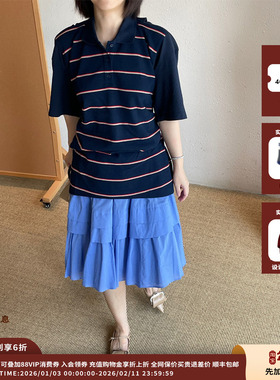 【现货】设计师品牌PUSHBUTTON 25PF围巾蕾丝上衣JULY