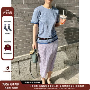 25SURPLUS泡泡棉弹力半身裙MWESSJSK0529X 品牌IMMI 现货