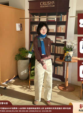 【现货】设计师品牌PUZZLE PIECE 26PS刺绣九分裤  JULY