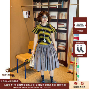 26SS 现货 设计师品牌PUSHBUTTON T恤 收腰短袖