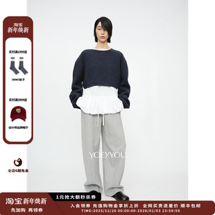 25AW量感兜量T恤JULY 设计师品牌YOEYYOU 新品