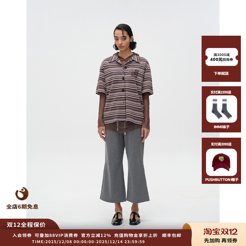 【现货】设计师品牌ASYUS 25PF蕾丝戴帽打底T恤JULY