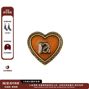 26PS爱心胸针 设计师品牌ASYUS JULY 现货