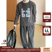 现货 设计师品牌shao xii 25AW雪地花园印花长袖 JULY