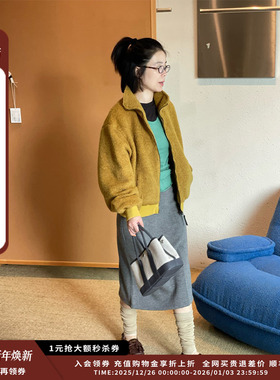 【现货】设计师品牌AETHER HAZE 25AW 百搭简约基础半裙JULY