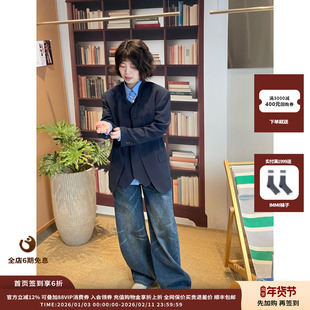 【现货】设计师品牌RECTO 26PS 液态西装夹克外套