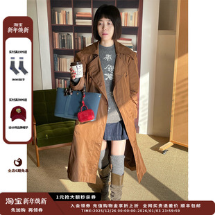 25AW绗棉双排扣翻领大衣 设计师品牌IMMI MWEFWWCO0697A 现货