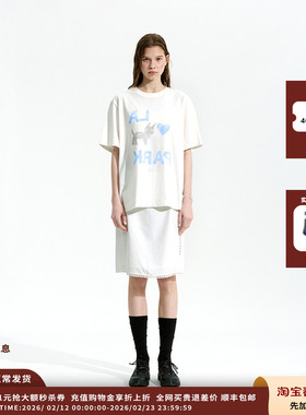 【现货】设计师品牌LOW CLASSIC LC 25AW LOVE PARK T恤JULY