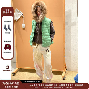 25AW成衣染尼龙羽绒马甲 设计师品牌WHM JULY 现货