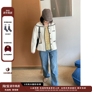 25AW Collection 设计师品牌Crush 花边翻领夹克JULY 现货