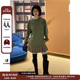 25AW格纹百褶迷你短裙JULY 设计师品牌ETHOR 现货