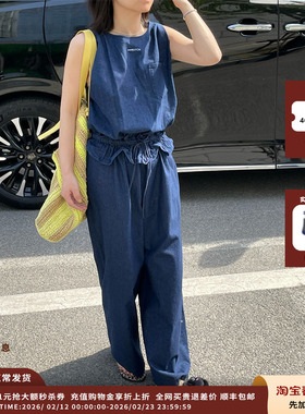 【现货】设计师品牌PUSHBUTTON 25PF胶囊无袖连身裤