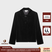 现货 设计师品牌IMMI 26PS 平绒翻领包布扣夹克 MWEFWWJK1217X