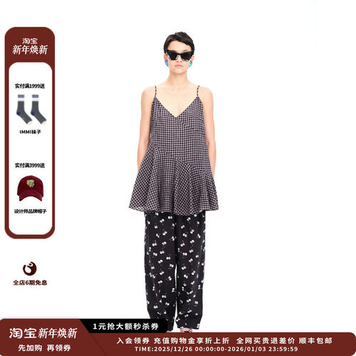 【现货】设计师品牌COEMES 7月胶囊樱桃长裤JULY