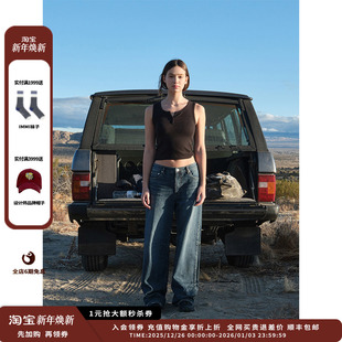 现货 25SS直筒合身牛仔裤 设计师品牌LOW JULY CLASSIC