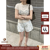 短袖 T恤JULY 6月胶囊 扭结假两件修身 现货 设计师品牌COEMES