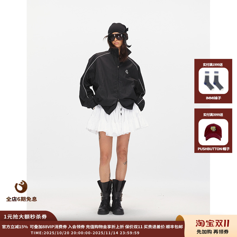 【新品】设计师品牌 ECHOADE 25PF立领运动夹克JULY