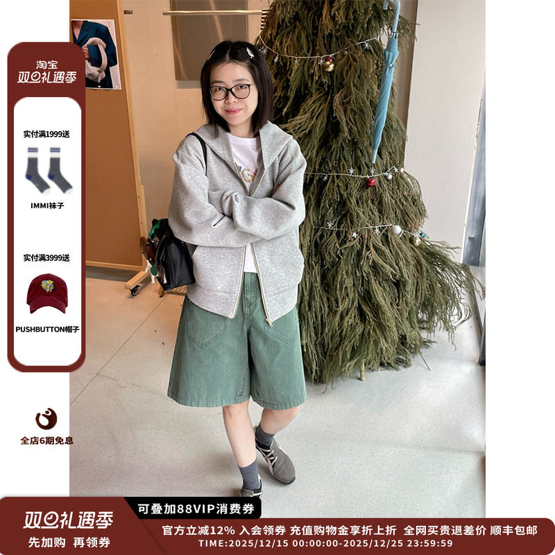 休闲低腰工装短裤休闲低腰工