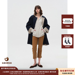 【现货】设计师品牌ASYUS 25PF 高腰直筒九分裤JULY