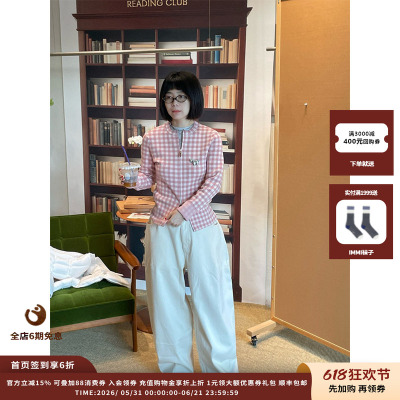 IMMI25AW起绒弹力牛仔长裤
