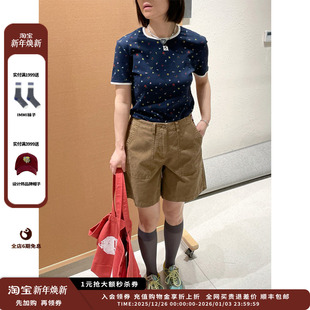 25PF碎花T恤JULY 设计师品牌ASYUS 现货