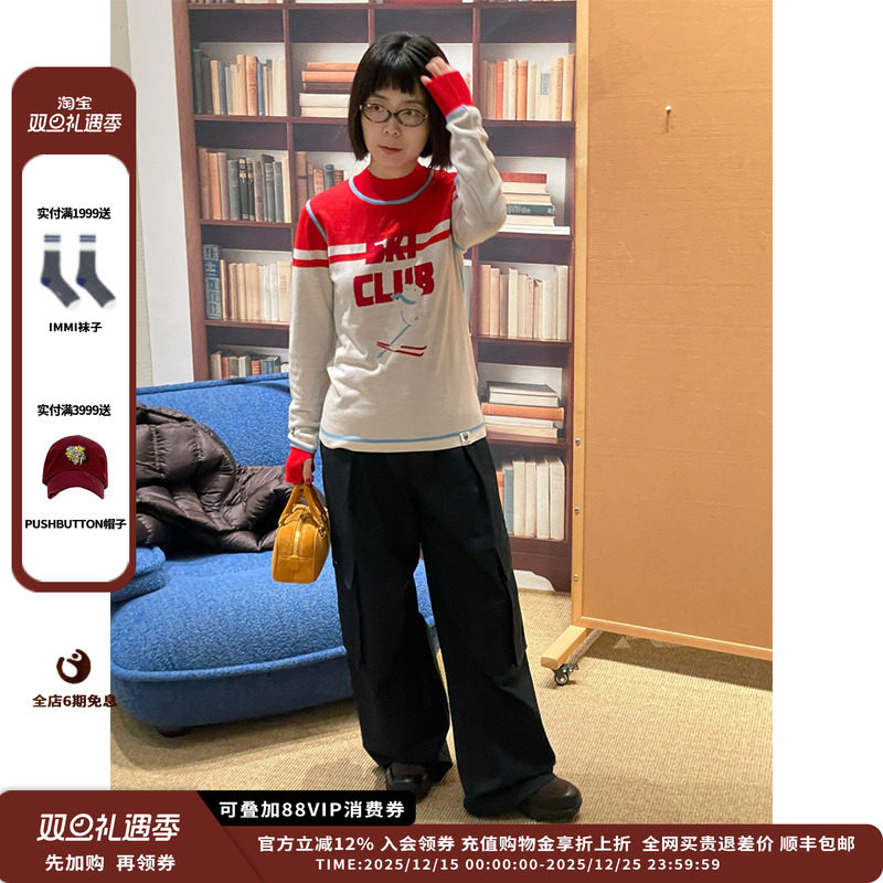 ETHOR25AW系带工装长裤