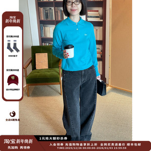 Polo针织衫 25AW后背烫钻长袖 设计师品牌ETHOR JULY 现货