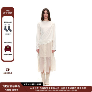 25PF针织环浪长袖 设计师品牌UHOOWU T恤JULY 现货