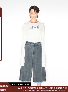 【新品】设计师品牌IMMI 24AW字母印花宽松长袖T恤MWDFWJLT0381X