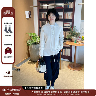 针织衫 设计师品牌IMMI25AW细羊绒系带长袖 MWEFWKTP0571X 现货