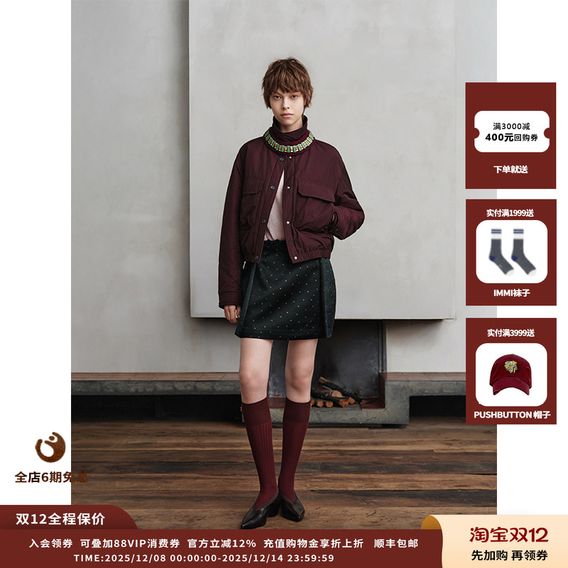 ASYUS25AW波点半身裙JULY